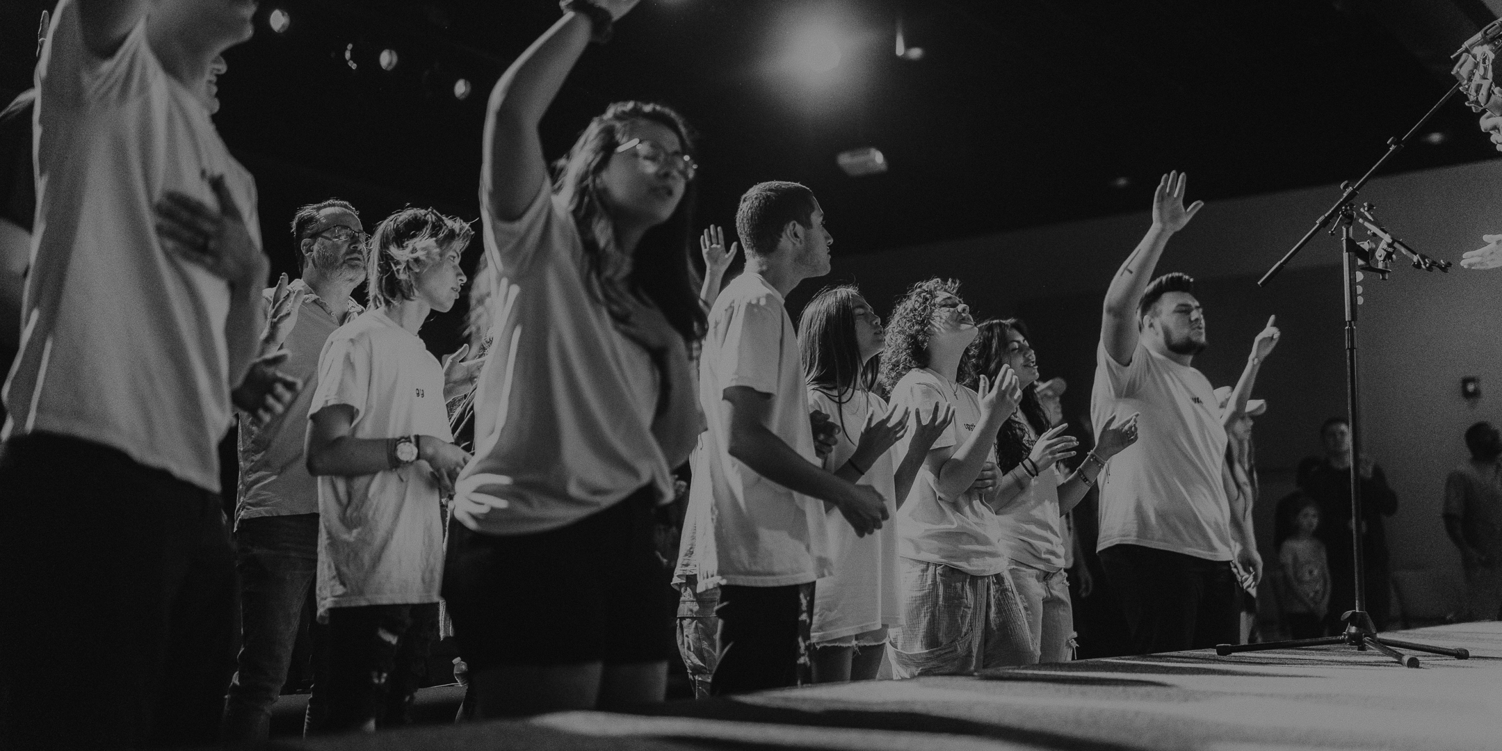 People worshipping